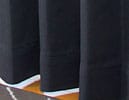 防炎遮光形態安定カーテン