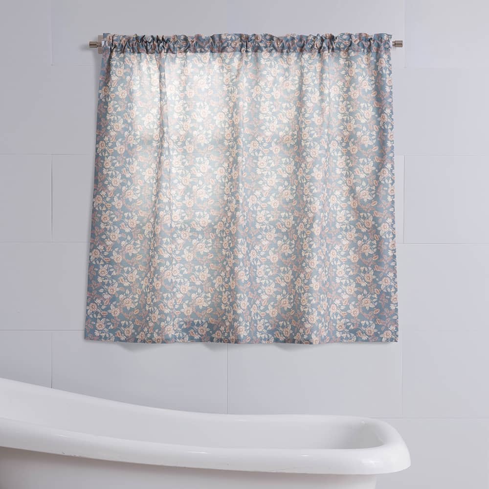 スペイン直輸入VILBER製洗面所の間仕切におすすめの撥水シャワーカーテン