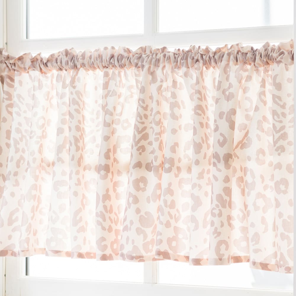 小窓カフェカーテン 洗濯OK【YH8022】レオスフレ