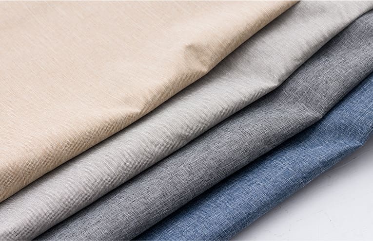 完全遮光のソフトで軽い生地