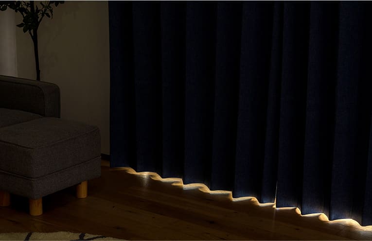 完全遮光・紫外線カット高機能カーテン