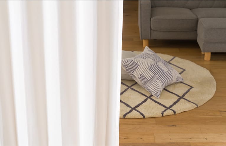 外から見えにくい