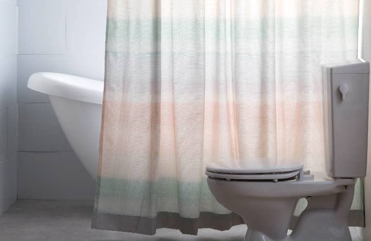 サイズオーダーできるシャワーカーテン