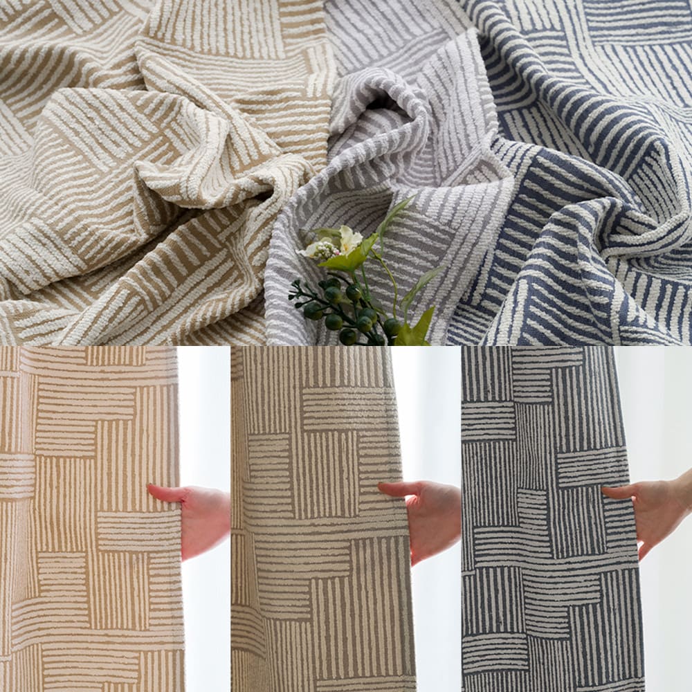 オーダーカーテン 生地の質感・透け感