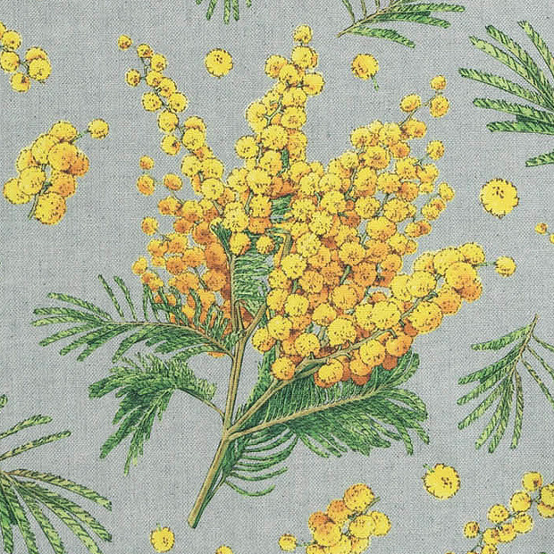 【YH8005】ミモザ/グレー