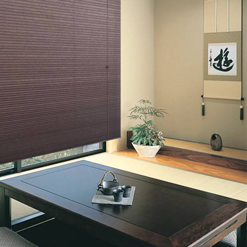 ハニカム構造のスクリーン・シェード