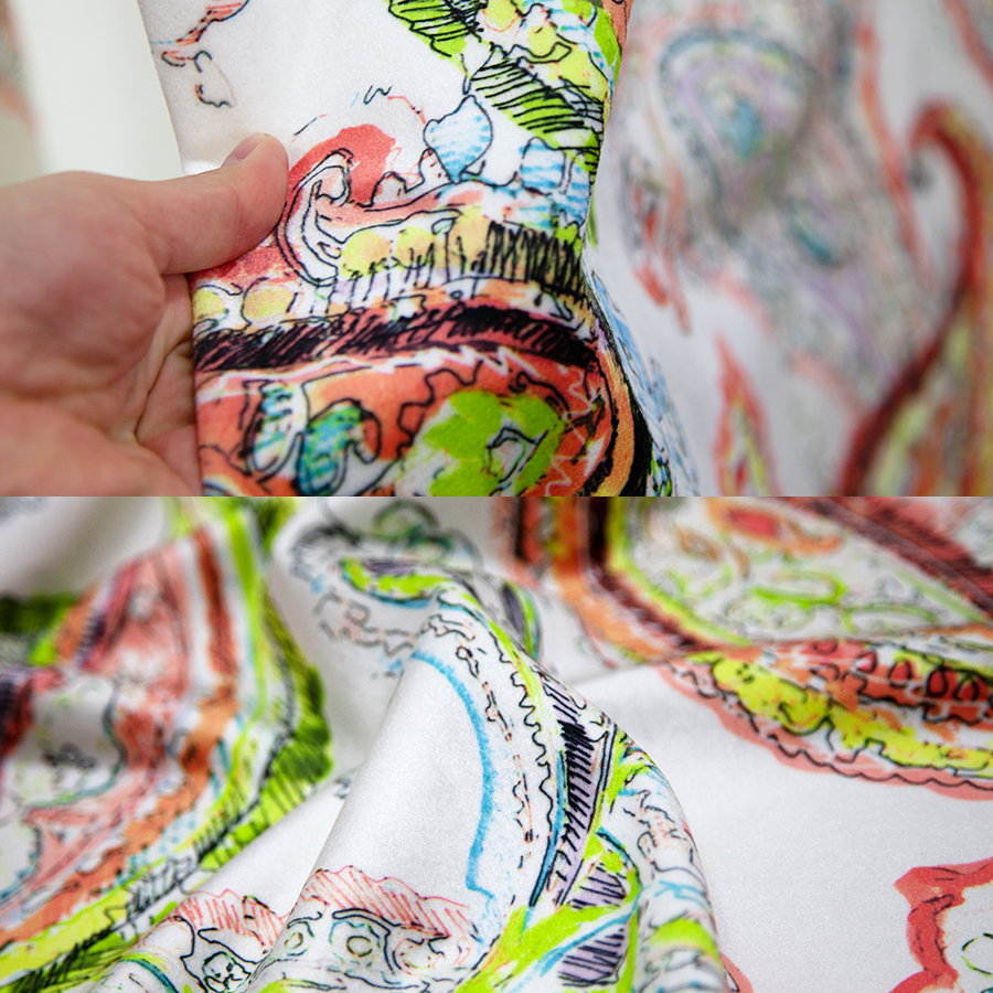 オーダーカーテン 生地の質感・透け感