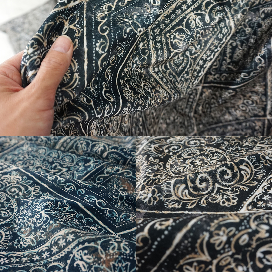 オーダーカーテン 生地の質感・透け感