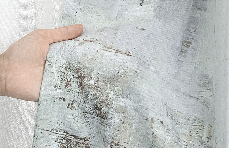 ほんのり外の明るさが分かる遮光2級カーテン